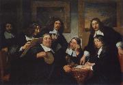 The Governors of  the Guild of St Luke,Haarlem Rembrandt